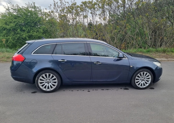 Opel Insignia cena 25900 przebieg: 214217, rok produkcji 2011 z Warszawa małe 56